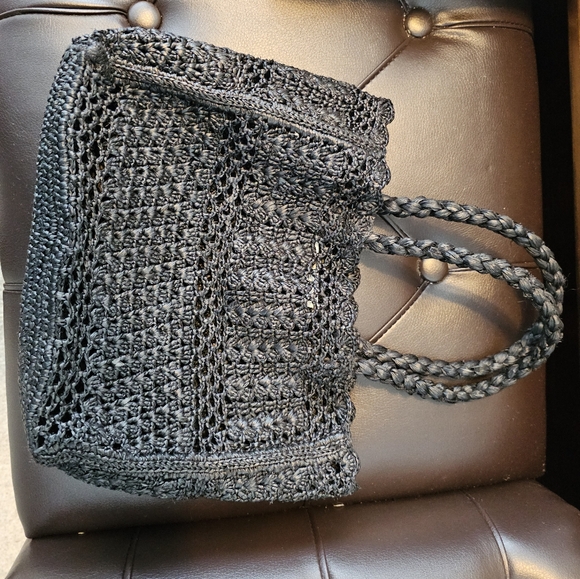 Doen Orla Bag Black Raffia - Picture 2 of 6